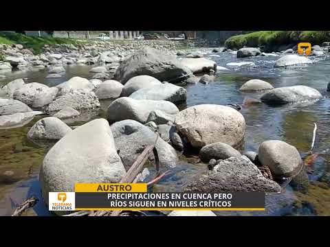 Precipitaciones en Cuenca pero ríos siguen en niveles críticos