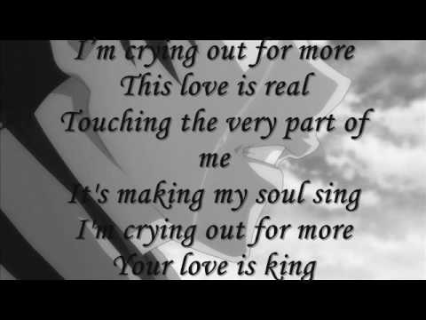 WILL YOUNG - YOUR LOVE IS KING  + LYRICS