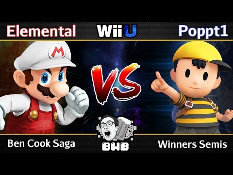BWSmash Ben Cook Saga - Winners Semi Finals - Elemental (Cloud, Mario) VS Poppt1 (Ness)