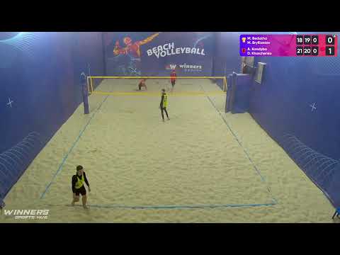 19:15 M. Bedukha / M. Brylliantov - A. Kandyba / D. Kharchenko 11.01.2023 | Winners Beach Volleyball
