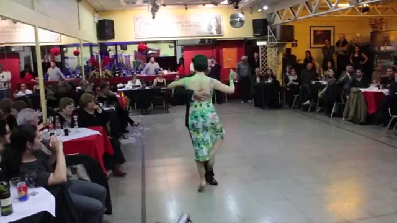 Paulina Cazabon y John Zabala, Tango Tigre viejo. Santiago de Chile 2015