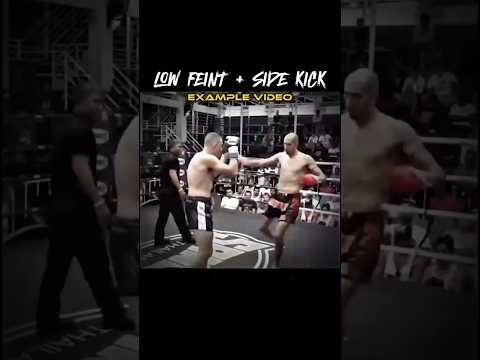 Feint + Side Kick | Technique Tutorial 🥊🔥 #shorts