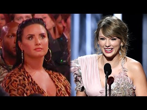 Fans Think Demi Lovato SHADED Taylor Swift During 2018 Billboard Music Awards Acceptance Speech
