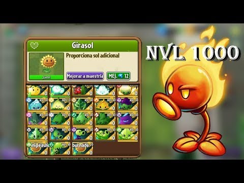 Plants vs Zombies 2 Hack - NEW Pea Plant LEVEL 1000 Power Up!
