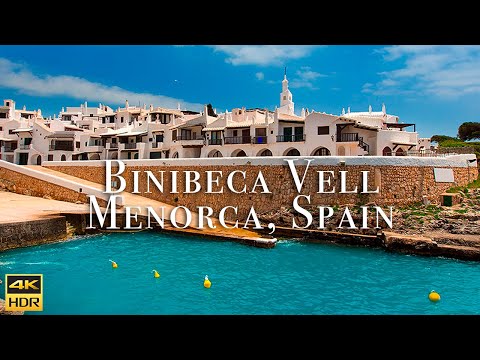 🇪🇸 Binibeca Vell 4K HDR - Menorca, Balearic Islands, Spain