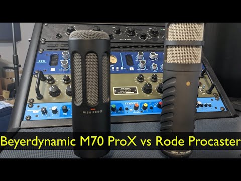 Beyerdynamic M70 Pro X vs Rode Procaster