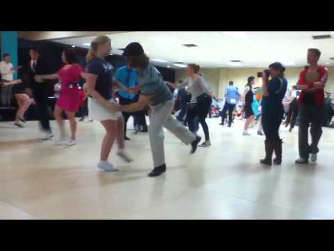 Lindy Focus XI Amateur Open Lindy Hop Jack and Jill Heat 2 Song 3