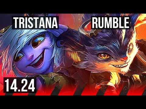 TRISTANA vs RUMBLE (TOP) | KR Grandmaster | 14.24
