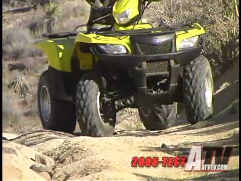 ATV Television Test - 2005 Suzuki King Quad 700