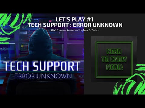 Let's Play : Tech Support: Error Unknown - Full Playthrough