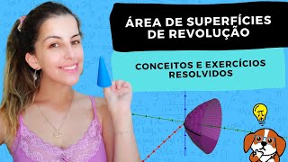 Área de Superfícies de Revolução | Cálculo 1