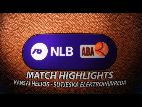 11. krog NLB ABA League 2 2023/24 - Kansai Helios Domžale : Sutjeska - vrhunci (53:74)