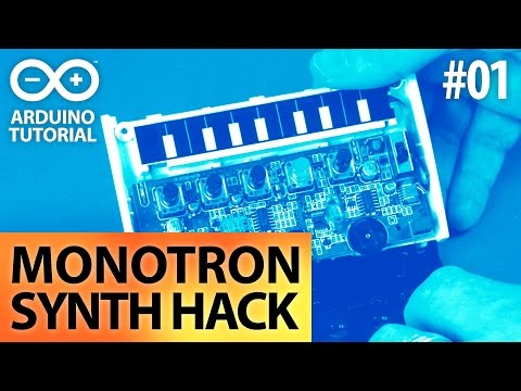 Arduino MIDI-Input Tutorial - E01 - Arduino Monotron Hack
