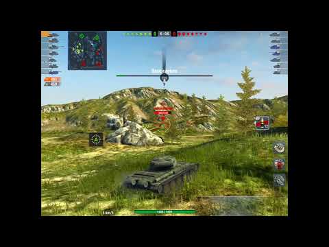 WoT Blitz Game Play - T-54 mod 1