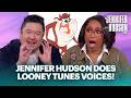 Jennifer Hudson Learns Looney Tunes Voices From Voice Over Artist