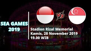 VIDEO: Live Streaming Timnas U-22 Indonesia Vs Singapura di SEA Games 2019, Kamis (28/11)