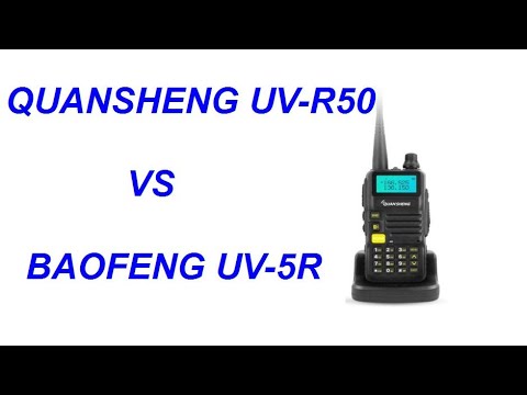 Baofeng клонировали! Клон лучше оригинала! Quansheng UV-R50