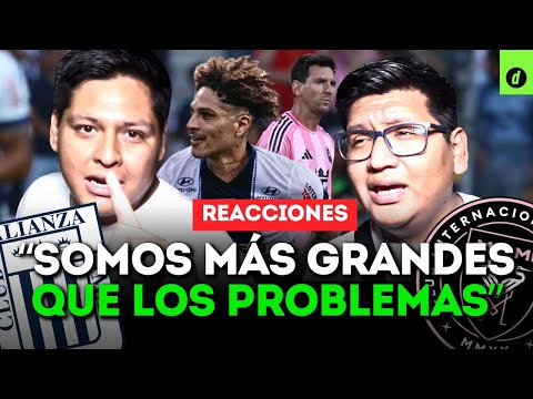 REACCIONES de HINCHAS de ALIANZA LIMA tras GOLEADA contra INTER MIAMI | Depor