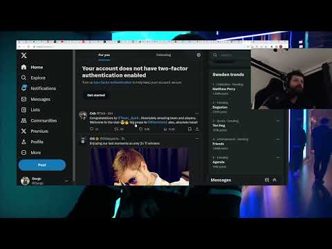 Gorgc checks Ceb & Saksa Tweet following Team Spirit crowned as TI12 CHAMPIONS