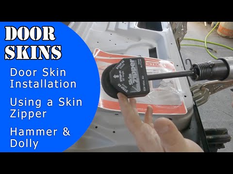 Project Fast Fish: Installing Door Skins | Using the Skin Zipper
