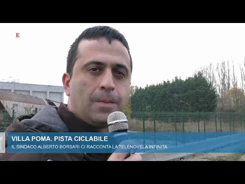 A Villa Poma la ciclabile costruita da Rfi finisce nel nulla