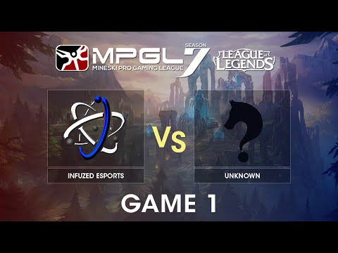 MPGL 7 League of Legends - Infuzed vs Unknown - Best of 3 - Game 1 | Riku & Asurai
