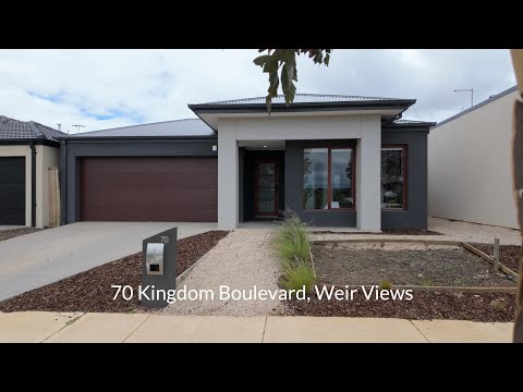 70 Kingdom Boulevard, Weir Views, VIC 3338, 4 침실, 2 욕실, House