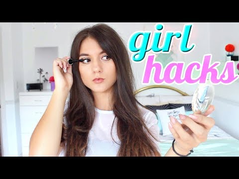 13 LIFE HACKS EVERY GIRL NEEDS TO KNOW !! Video