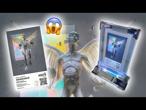 I BOUGHT A BEEPLE NFT - UNBOXING THE PHYSICAL TOKEN OF 'ABUNDANCE'