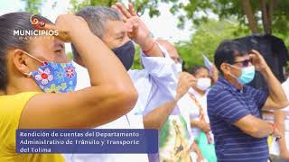 TV MUNICIPIOS- BALANCE DE CAMPAÑAS DE EDUCACIÓN VIAL DEL DPTO. ADMINISTRATIVO DE TRÁNSITO DEL TOLIMA