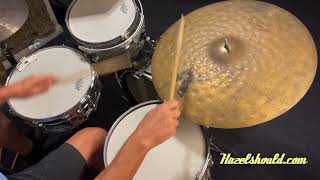 Video thumbnail for Zildjian K Custom Dry Light Ride 22” 2626 g ￼ by Hazelshould Drums & Cymbals