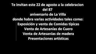 preview picture of video 'Aniversario de La Villa'