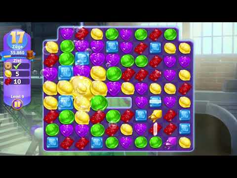 Wonka's World of Candy Level 9 no booster [Gameplay Walkthrough] [Zynga]