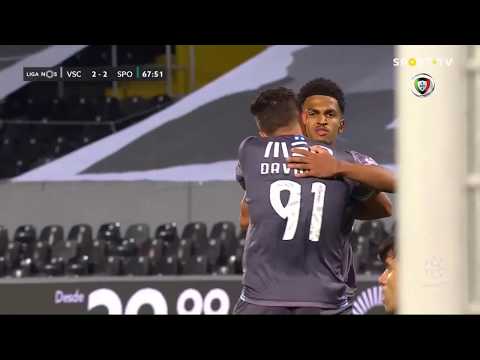 Goal | Golo Edwards: Vitória SC (2)-2 Sporting (Liga 19/20 #25)