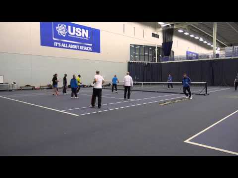 Cardio Tennis Coaches Workshop - Interception Volley Drill