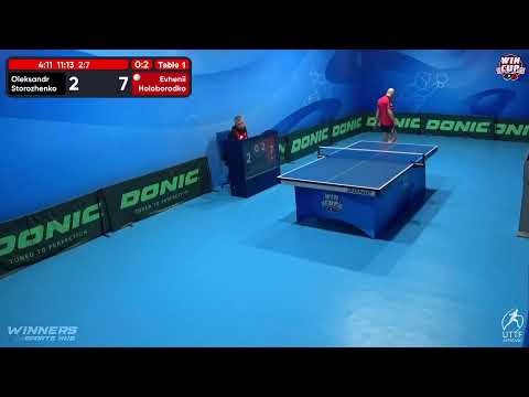 23:30 Oleksandr Storozhenko 0 -3 Evhenii Holoborodko West 5 WIN CUP 22.10.2022 | TABLE TENNIS WINCUP