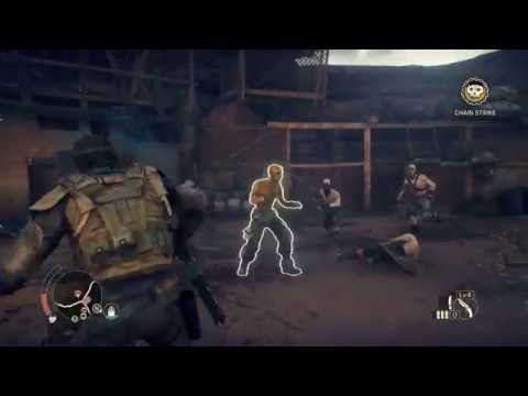 Mad Max fighting off a hoard brutal style