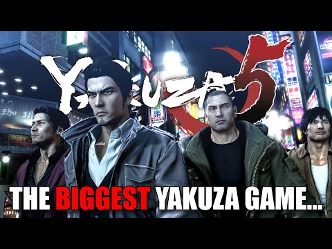 I Played Yakuza 5 for the First Time... And It Was Beautiful.