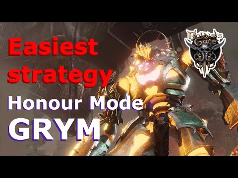 Easiest way to solo Grym - Honour Mode - Baldur's Gate 3
