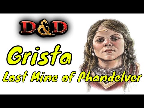 Grista from the Sleeping Giant Tavern (LMoP DM Guide)