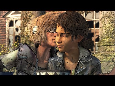 Blinded Violet Apologize & Kisses Clem ENDING -Romance VS FriendZone- Walking Dead Final Season Ep4