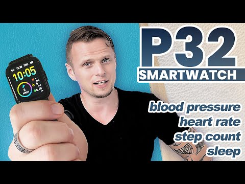 Part of a video titled P32 SMART WATCH IP68: Things To Know Before Buy // For ... - YouTube
