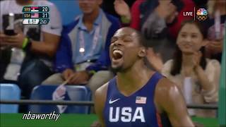 Kevin Durant Team USA Offense Highlights (2016) - EPIC!!!