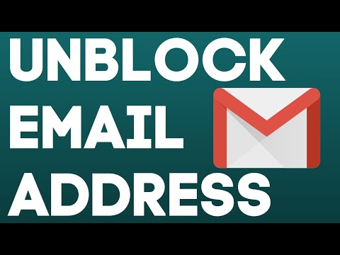 Unblock Sender Gmail