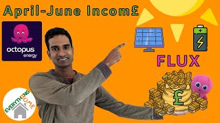 How Much 🤑?! Solar And Home Battery Earnings On Octopus Flux - April - June Update