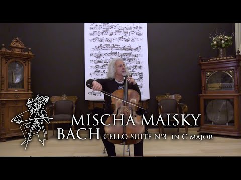 BACH Cello Suite Nr.3 in C major - "home made" by Mischa MAISKY