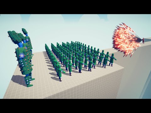 100x CACTUS + GIANT VS EVERY GOD | Totally Accurate Battle Simulator TABS