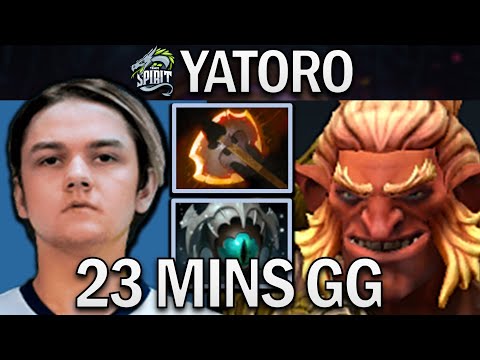 Troll Warlord Dota 2 Gameplay Spirit.Yatoro with 17 Kills and Battlefury #dota #dota2