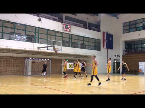 CroHoops Division I 2018/19 Rnd.16 - Luka Zilic (Građevinski) Highlights