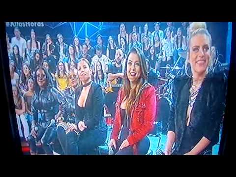 Fantine e Lu ROUGE no programa Altas Horas comentam sobre o carinho dos fãs